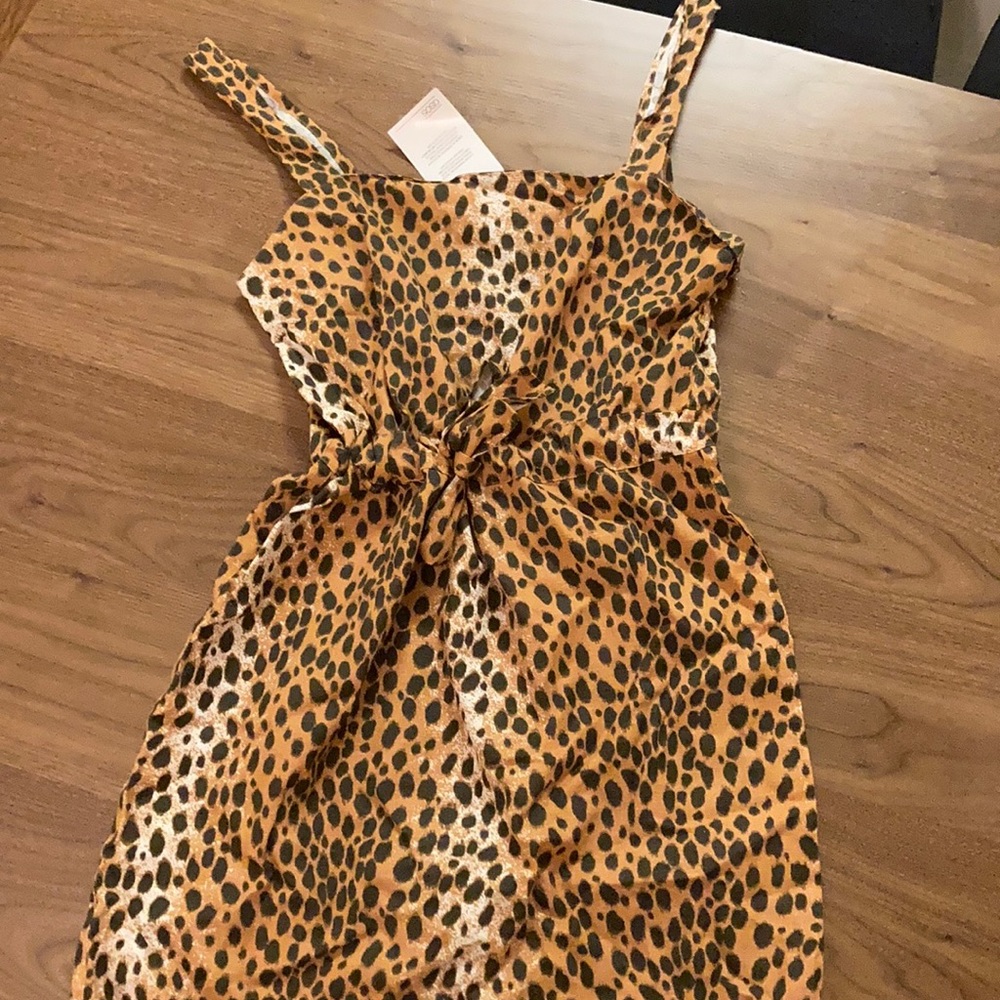 ASOS Tall cheetah print dress nwt